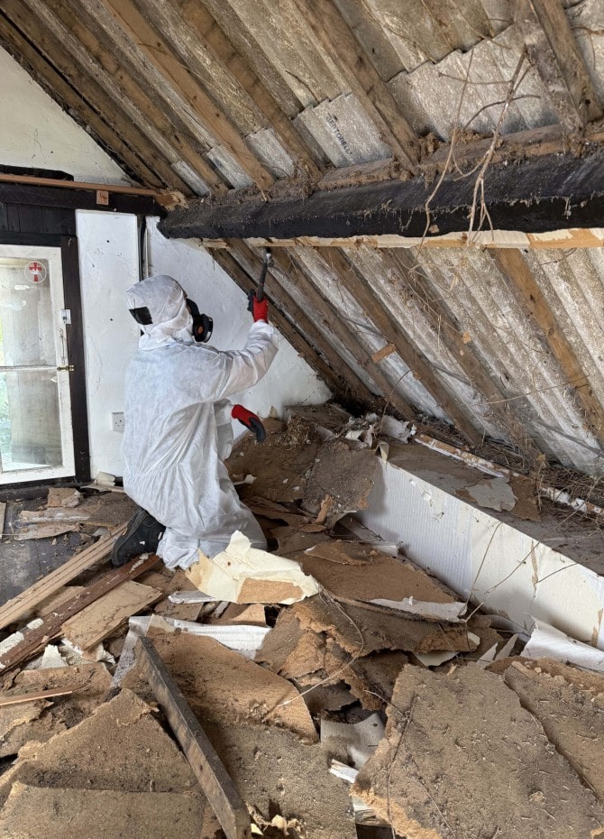 Asbestos removal Wirral