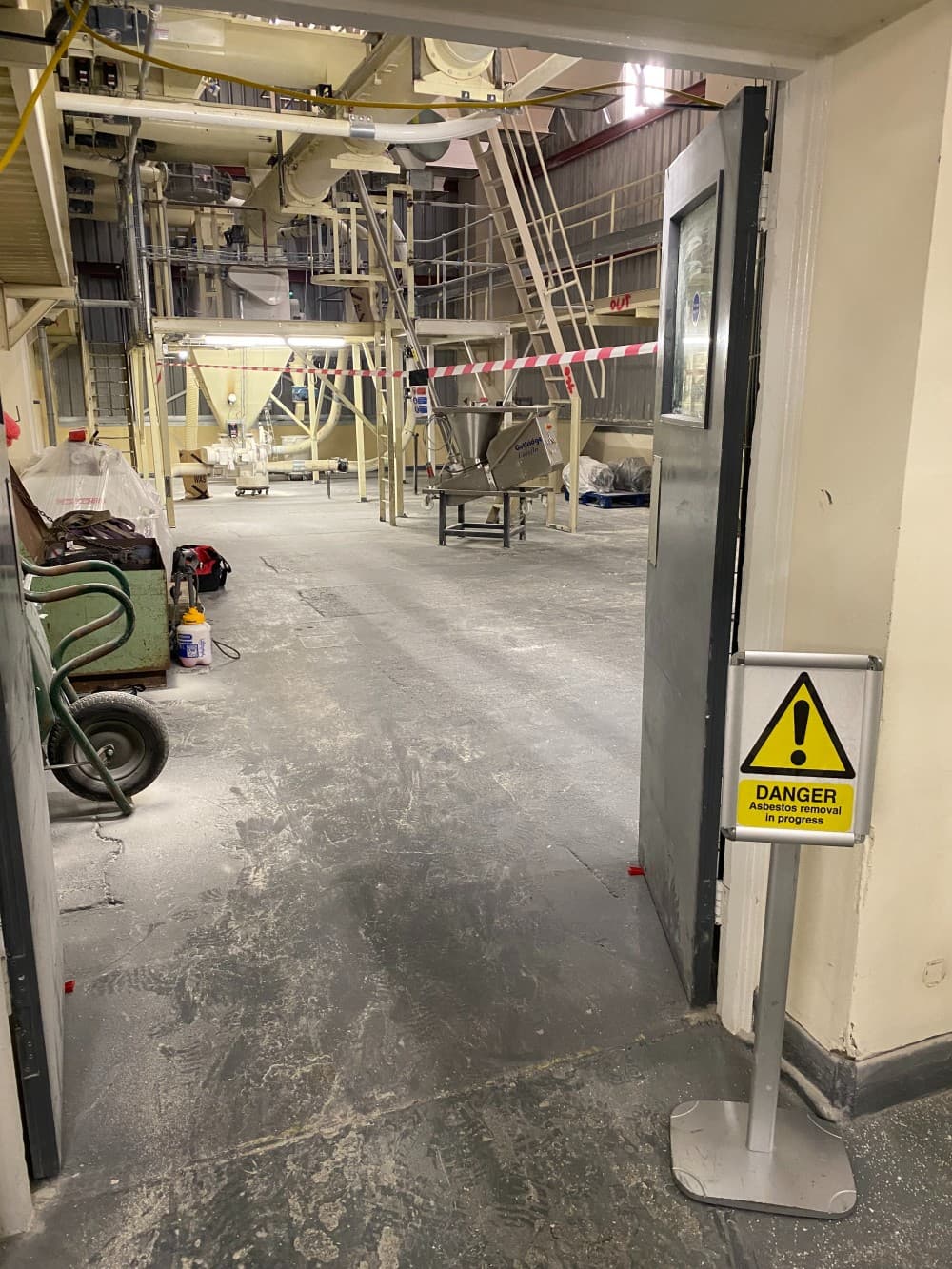 Asbestos Encapsulation at Automotive Factory – Winsford, Cheshire