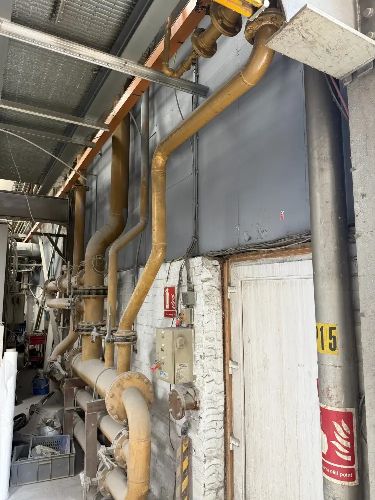 Liverpool food factory gasket removal