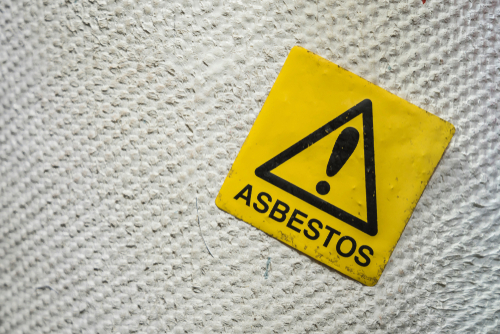 Asbestos warning
