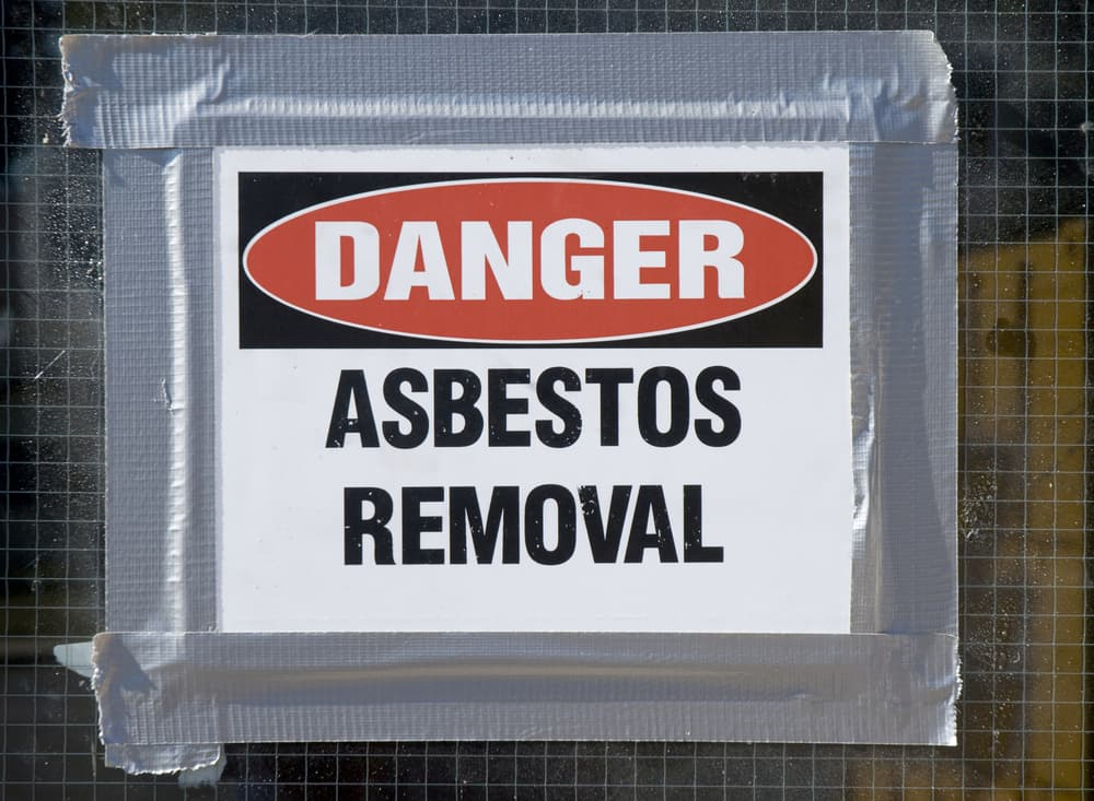 Danger asbestos removal in Wirral