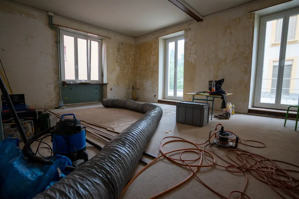 Asbestos being removed in Wirral